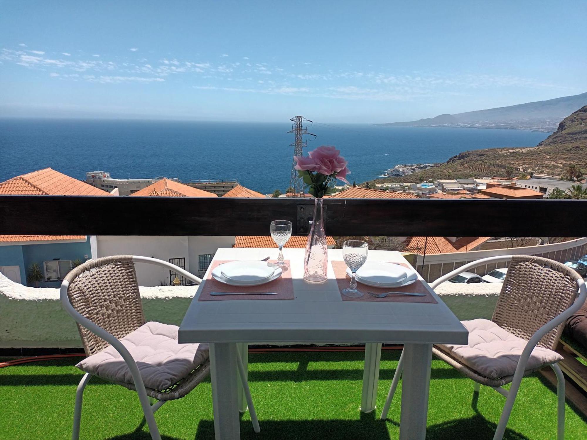 Amejica - Apartment With Terrace And Sea View Tabaiba エクステリア 写真