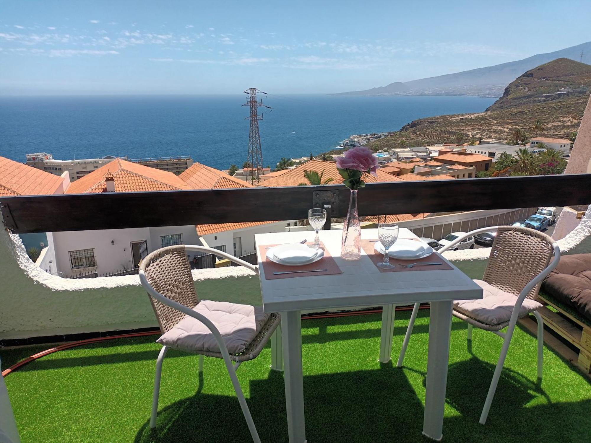 Amejica - Apartment With Terrace And Sea View Tabaiba エクステリア 写真