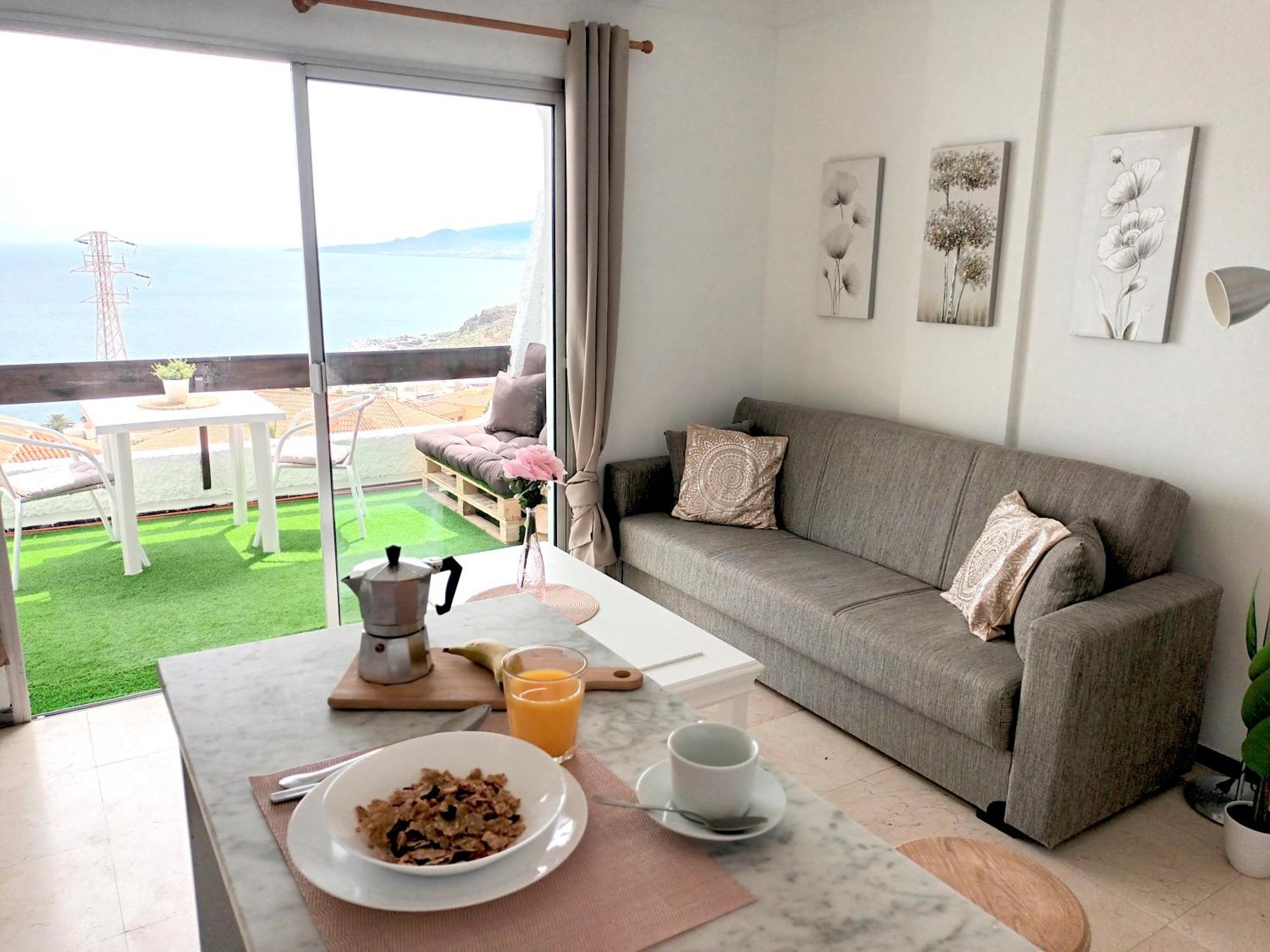 Amejica - Apartment With Terrace And Sea View Tabaiba エクステリア 写真